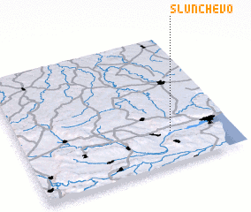 3d view of Slŭnchevo