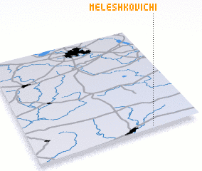 3d view of Meleshkovichi