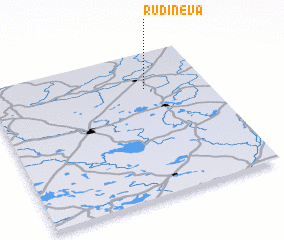 3d view of Rudiņeva