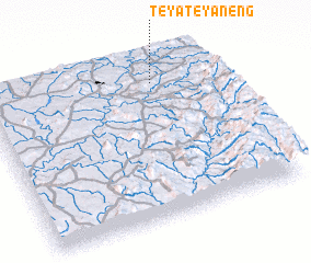 3d view of Teyateyaneng