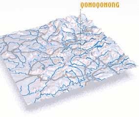 3d view of Qomoqomong