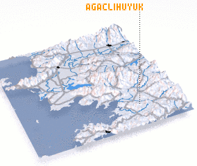 3d view of Ağaçlıhüyük