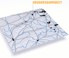 3d view of Krugersdorp West