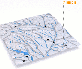 3d view of Zimbru