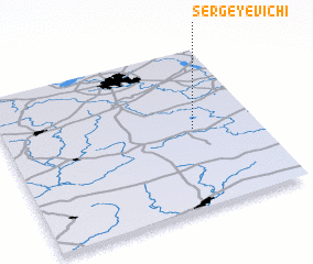 3d view of Sergeyevichi