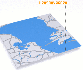 3d view of Krasnaya Gora