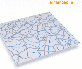 3d view of Diebie-Adala