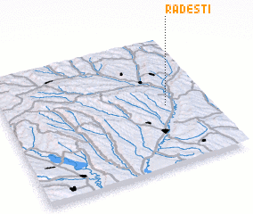 3d view of Rădeşti