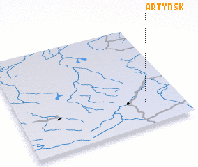 3d view of Artynsk