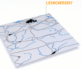 3d view of Leshchenskiy