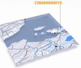 3d view of Çobanhamidiye