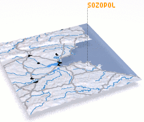 3d view of Sozopol