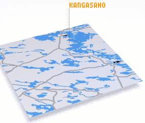 3d view of Kangasaho