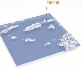 3d view of Emecik