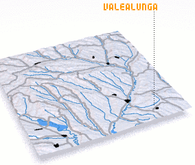 3d view of Valea Lungă