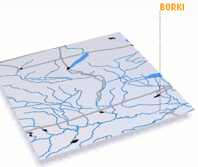 3d view of Borki