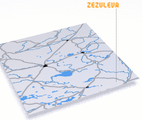 3d view of Zezuļeva