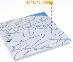 3d view of Gorbunova Gora