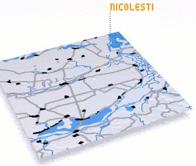 3d view of Nicoleşti