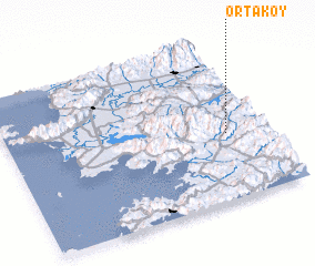 3d view of Ortaköy