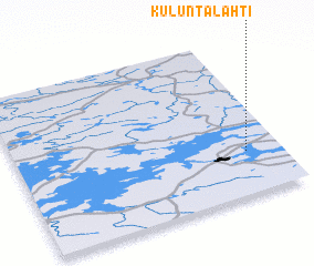 3d view of Kuluntalahti