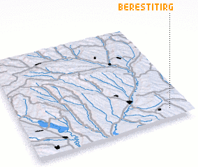 3d view of Bereşti-Tîrg