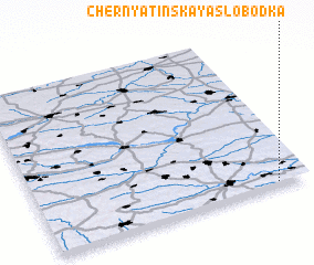 3d view of Chernyatinskaya Slobodka