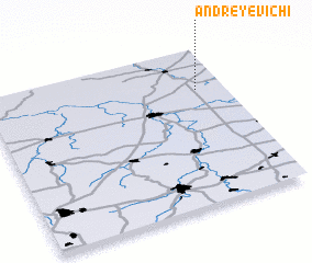 3d view of Andreyevichi