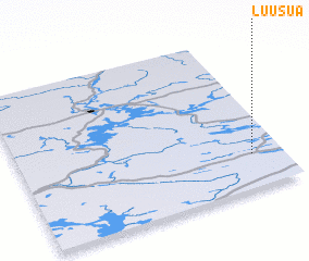 3d view of Luusua