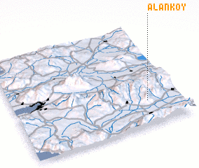 3d view of Alanköy