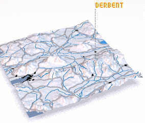 3d view of Derbent