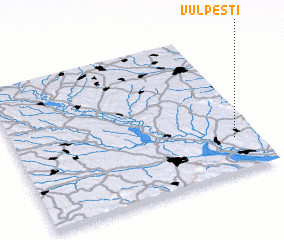 3d view of Vulpeşti