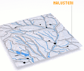 3d view of Măluşteni