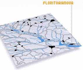 3d view of Floriţoaia Nouă