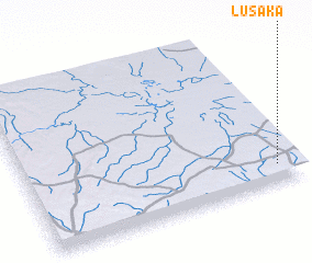 3d view of Lusaka