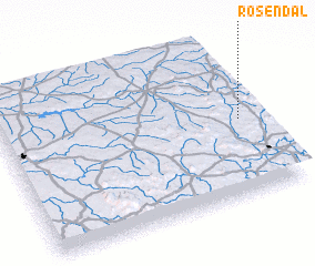 3d view of Rosendal