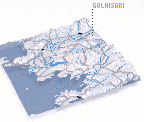 3d view of Gölhisarı