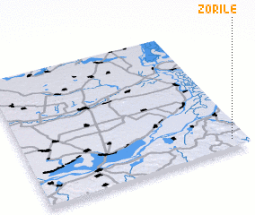 3d view of Zorile