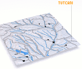 3d view of Ţuţcani