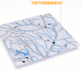 3d view of Tăetura-Barboşi