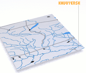 3d view of Khvoyensk