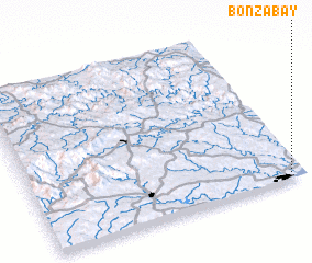 3d view of Bonza Bay