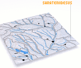 3d view of Sărăţenii de Sus