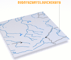 3d view of Rudnya-Zamyslovichskaya