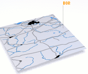 3d view of Bor