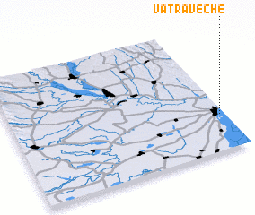 3d view of Vatra Veche