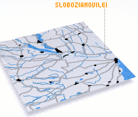 3d view of Slobozia Movilei