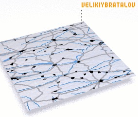 3d view of Velikiy Bratalov