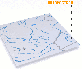 3d view of Khutor Ostrov