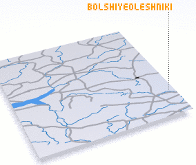 3d view of Bolʼshiye Oleshniki